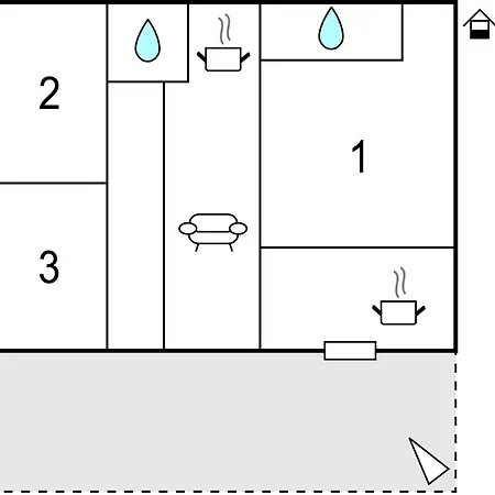 Three-bedroom Holiday In